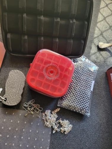 Customer photo review of Avorelio Gentle Exfoliating Bath Sponge