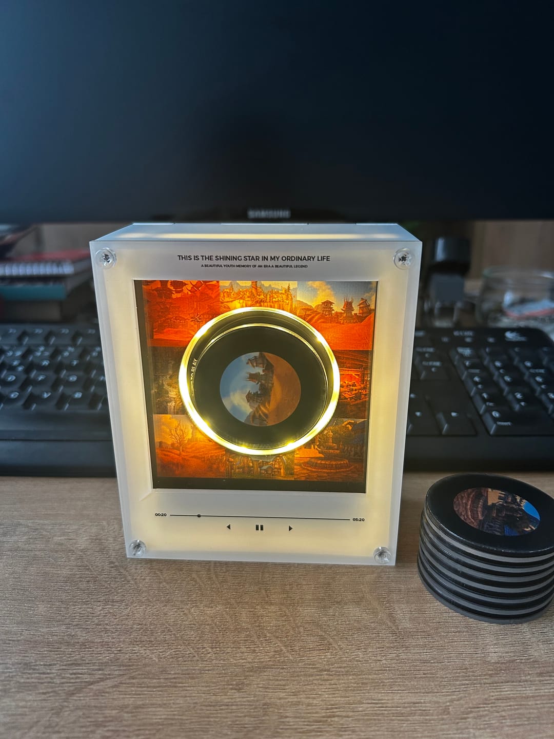 Customer photo review of RealmTunes™ Music Magnet