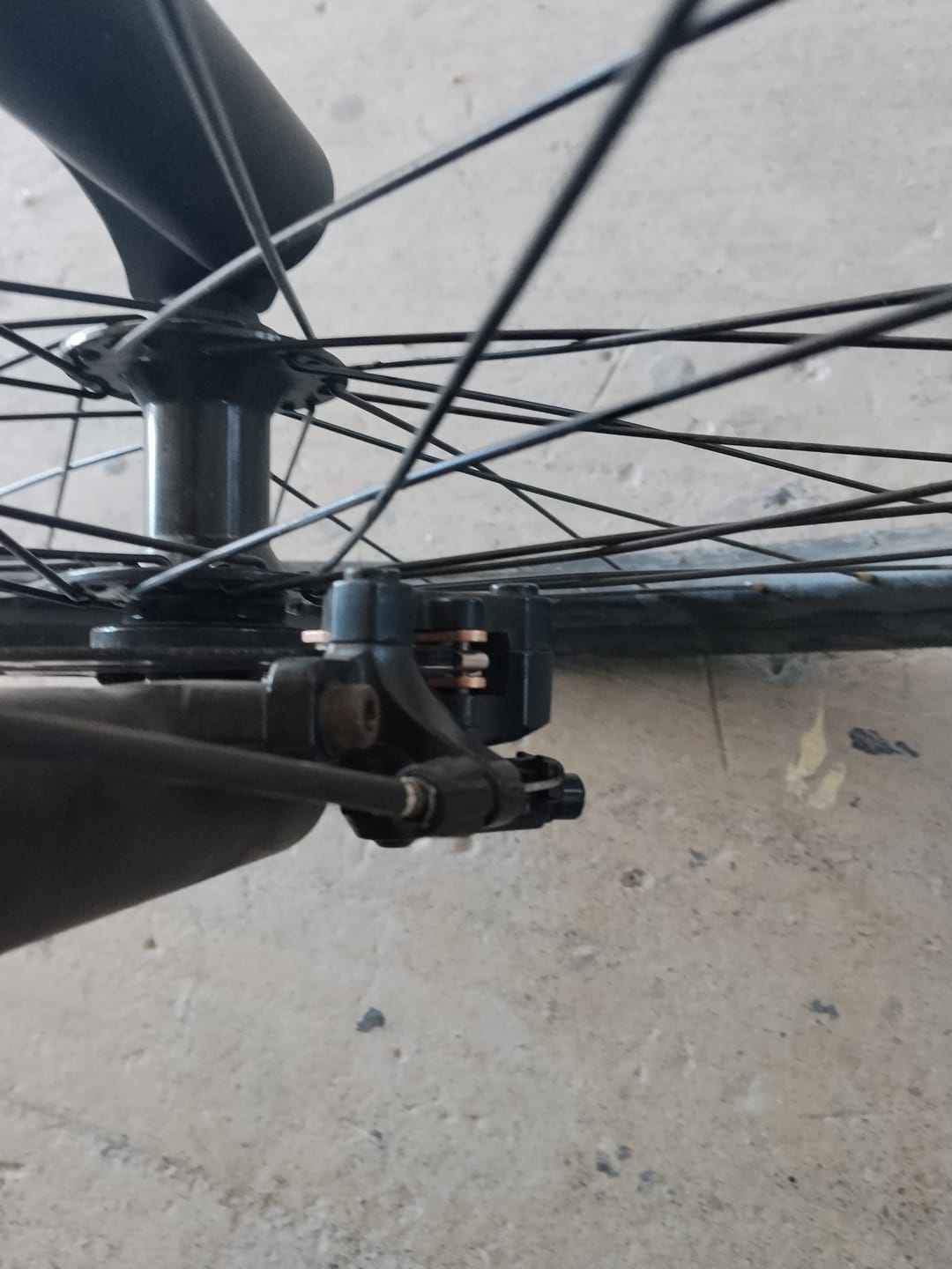 Customer photo review of DUOTTS Brake Pads & Hydraulic Brake