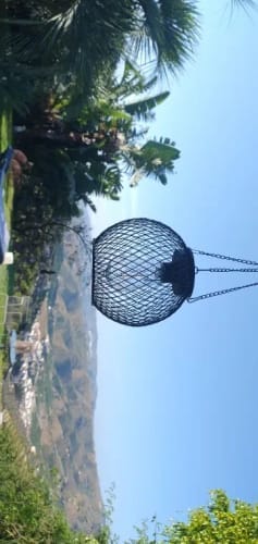 Customer photo review of Solar Hanging Lantern Outdoor IP65 Waterproof Auto Sensor