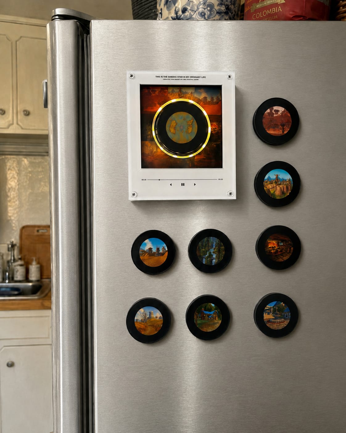 Customer photo review of RealmTunes™ Music Magnet