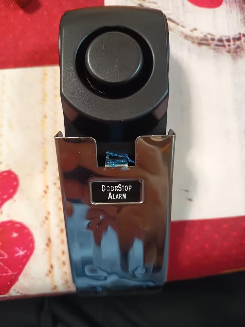 Customer photo review of AlarmKeil | Türstopper mit Alarm