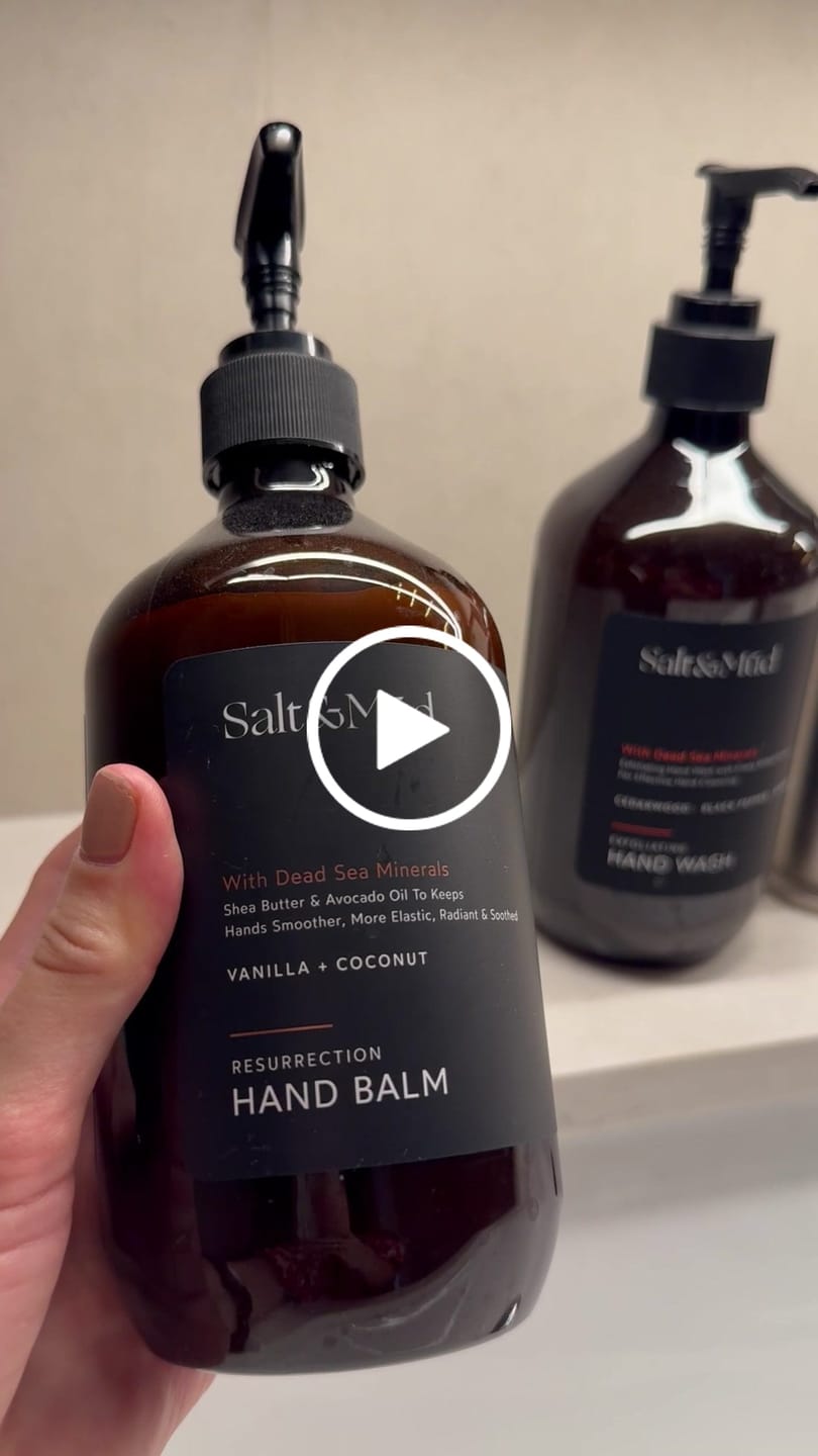 Customer video review of Exfoliating Hand Wash With Dead Sea Minerals 500ml
