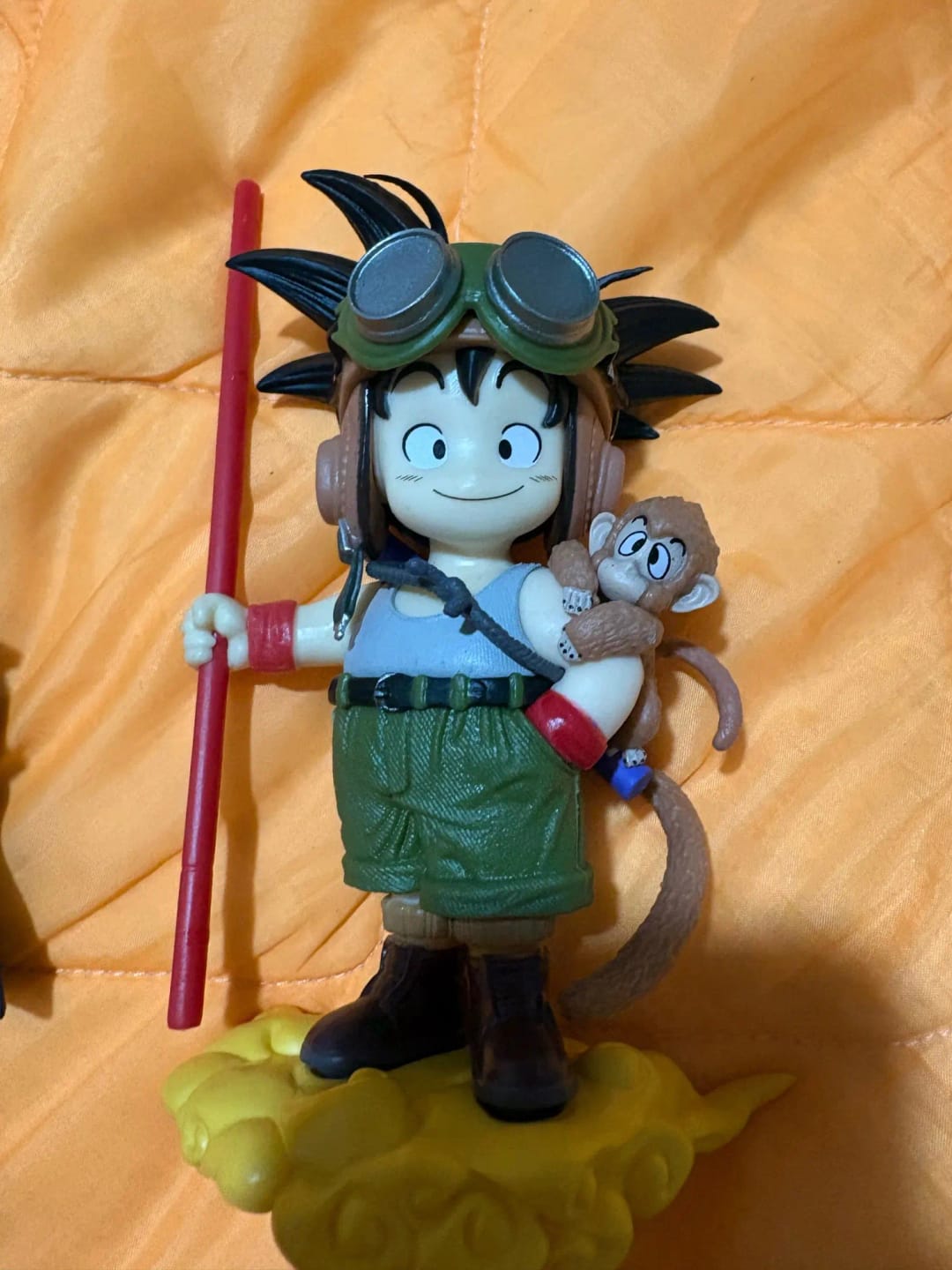 Customer photo review of Goku Young Adventurer "Journey to the West" Style 16cm Figure with Power Pole, Flying Nimbus & Small Monkey Companion