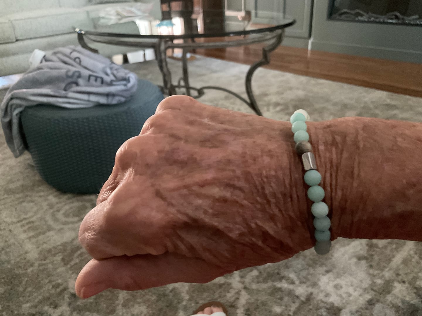 Customer photo review of AMAZONITE - ACCENT BRACELET