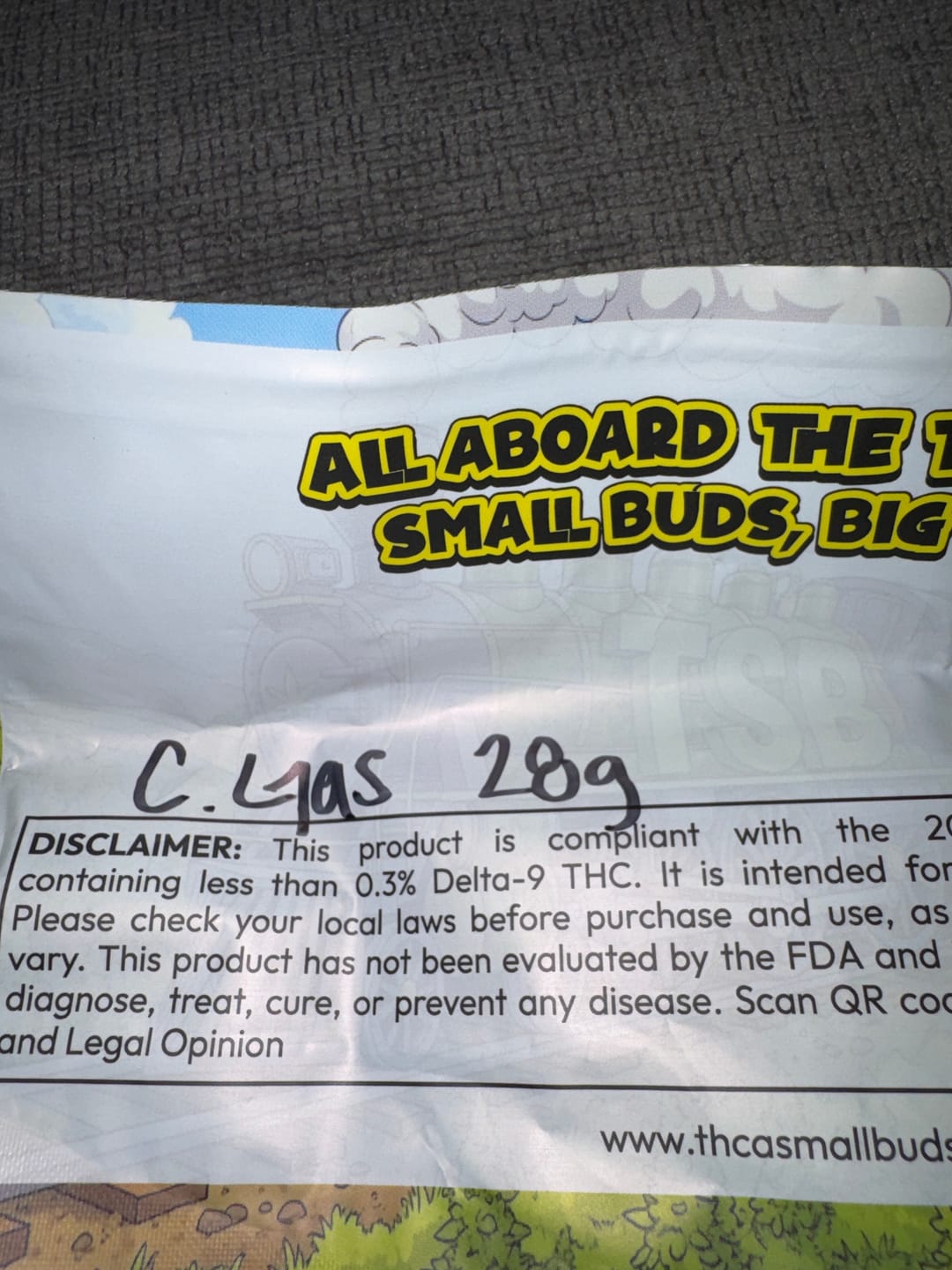 Customer photo review of Cheap THCA Smalls Ounce