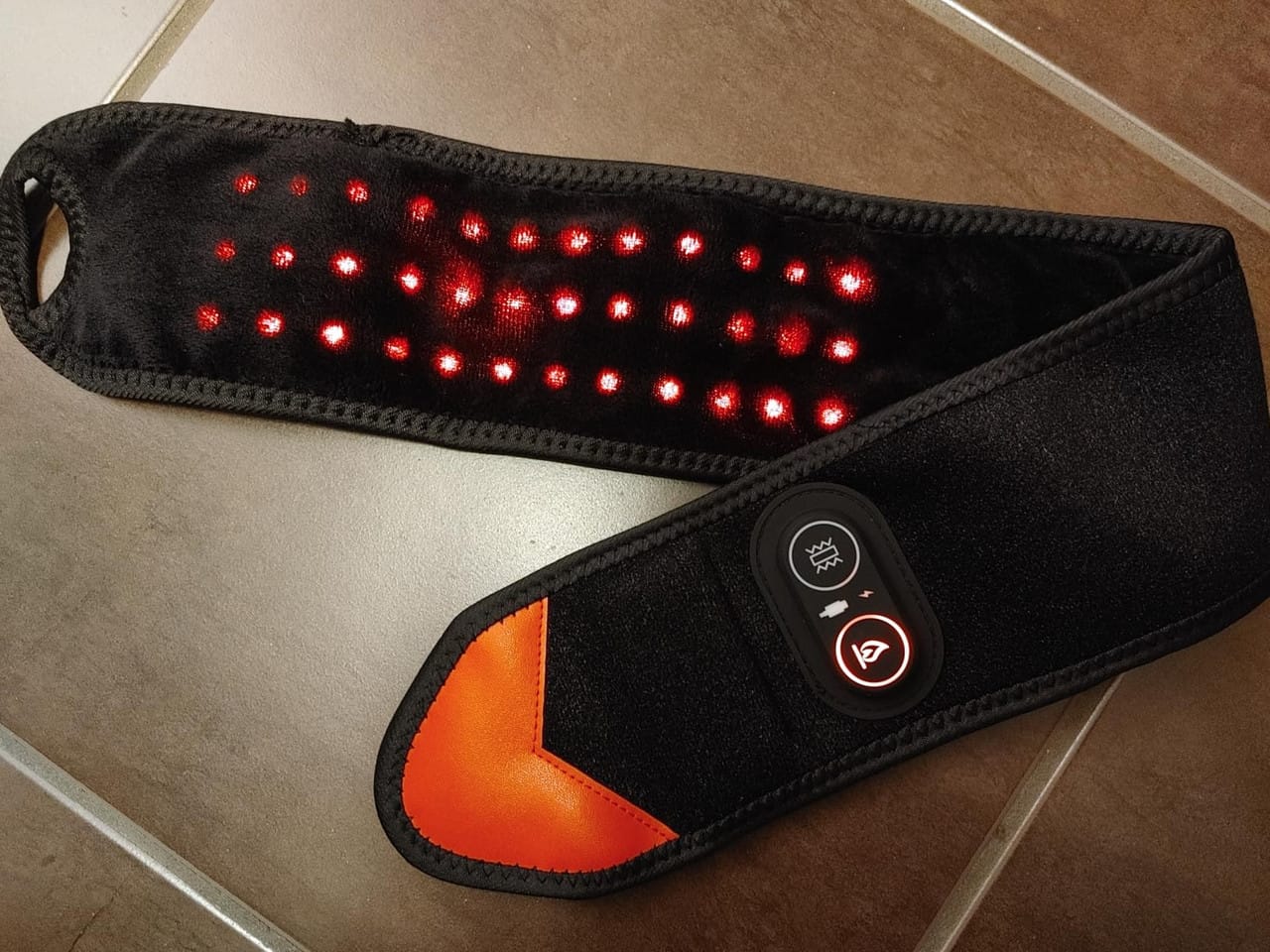 Customer photo review of ZyaVie™ 3-in-1 Red Light Wrist Wrap