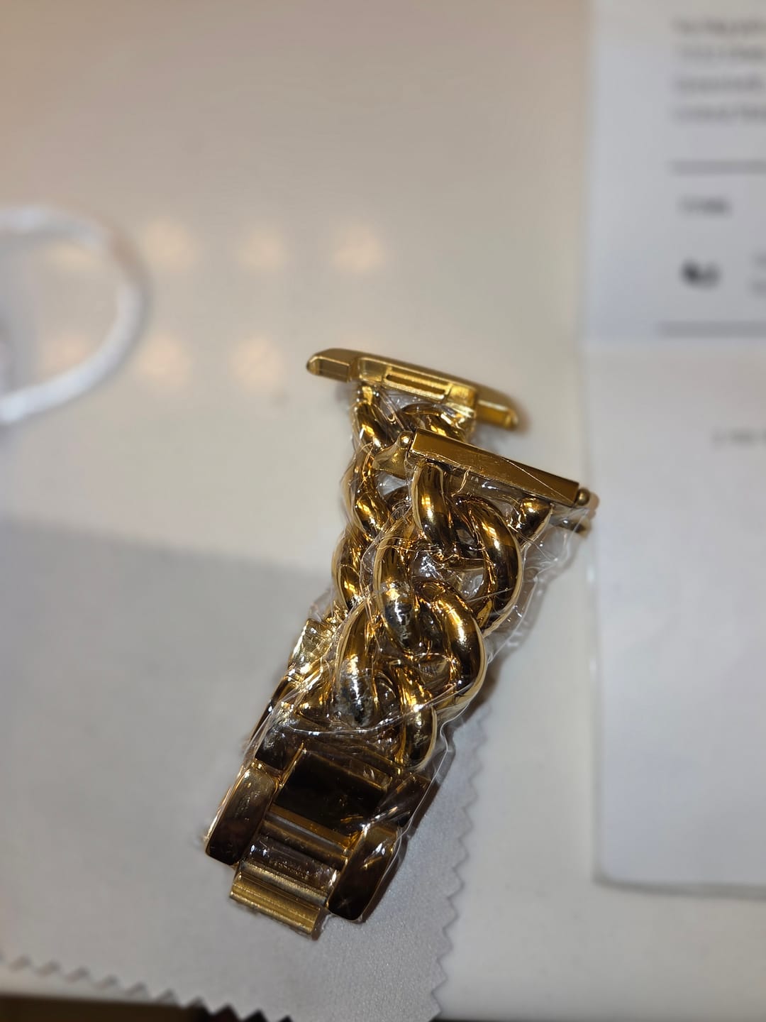 Customer photo review of Goddess of Wisdom Watch Band