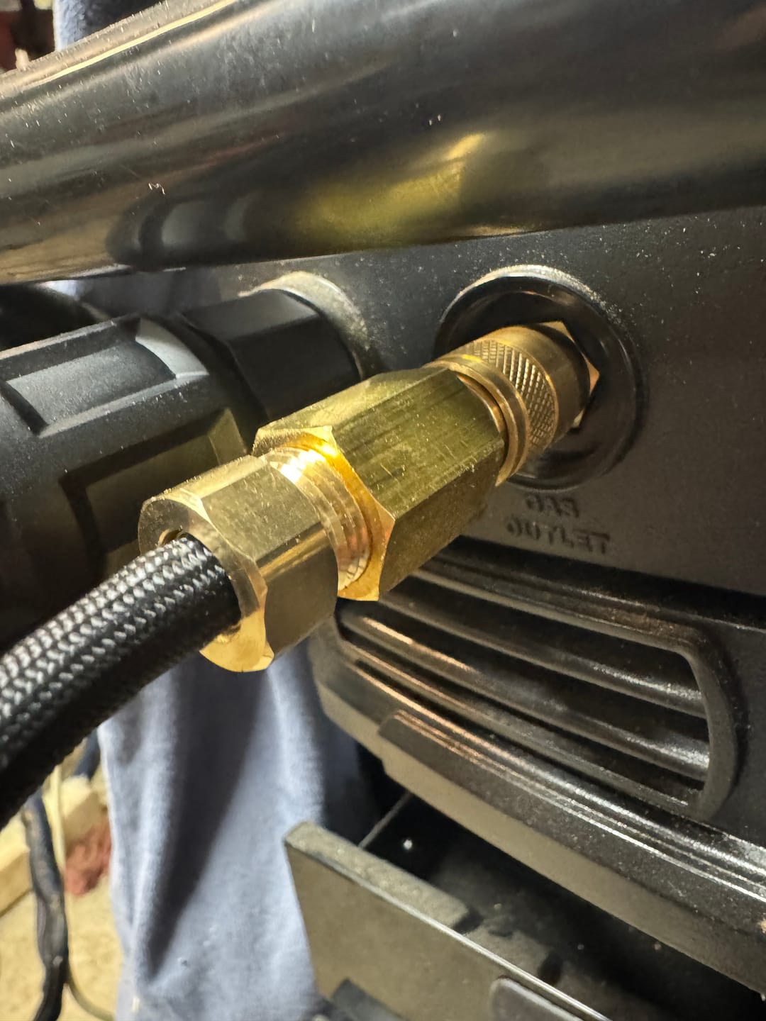 Customer photo review of CK Worldwide QDGAP Quick Connector For Everlast Tig Welder