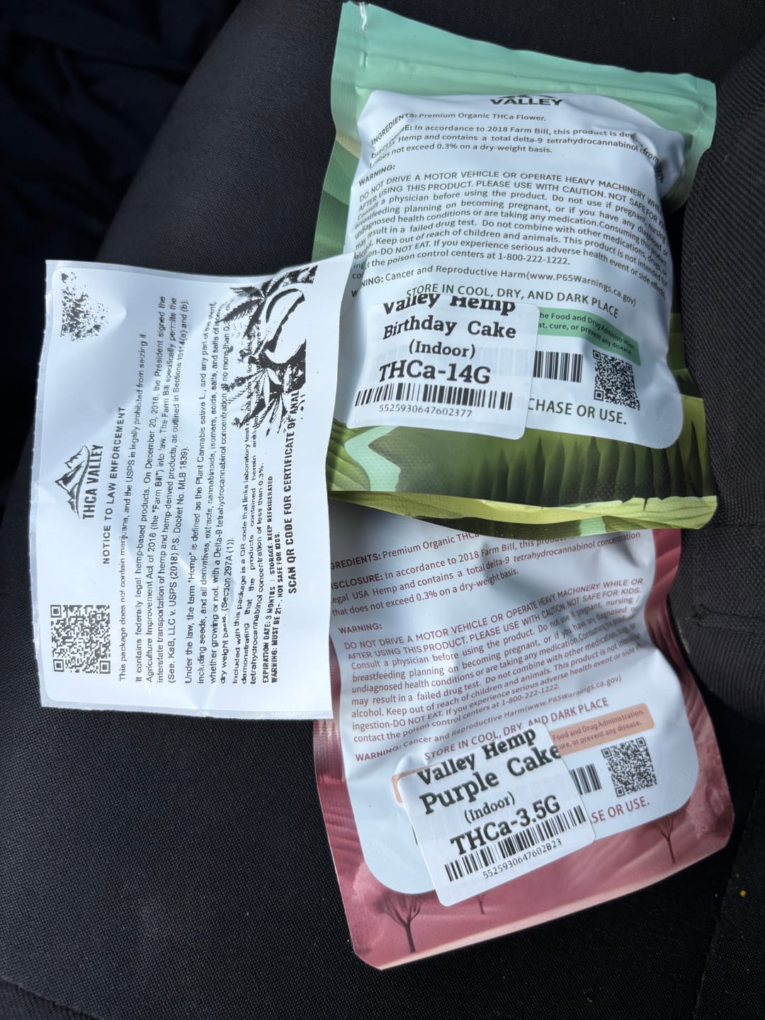Customer photo review of (Buy 1 Get 2 Free) No5. Sherbet THCa Shake