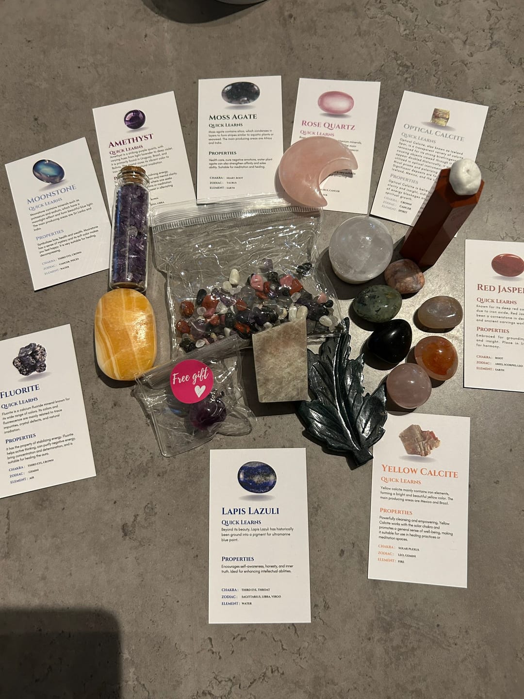 Customer photo review of Crystal Abundance Scoop — 100% Certified Natural Crystals