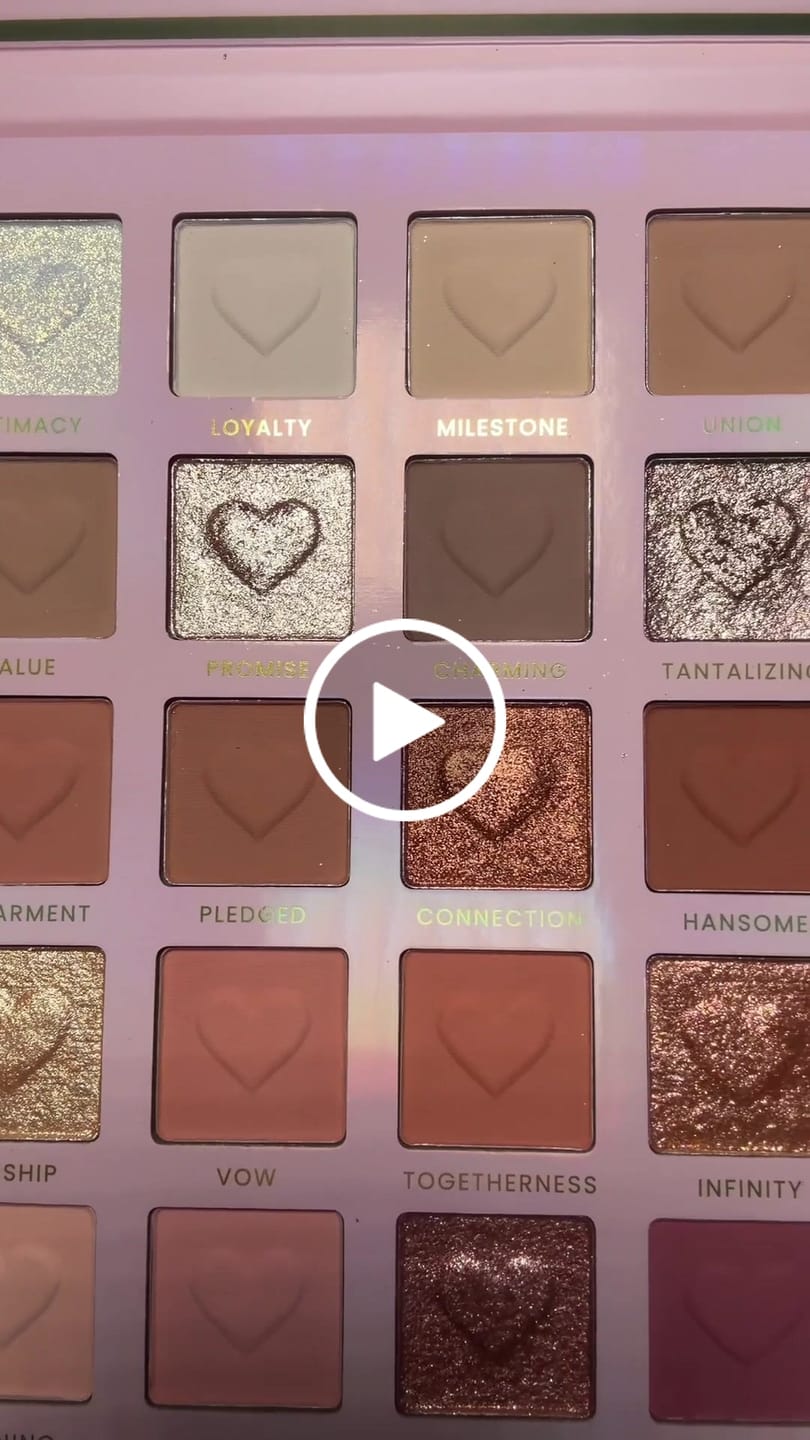 Customer video review of Wedding Wish XL Palette