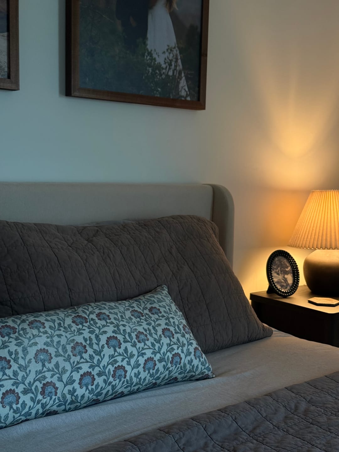 Customer photo review of Premium Faux Down Throw Pillow Inserts