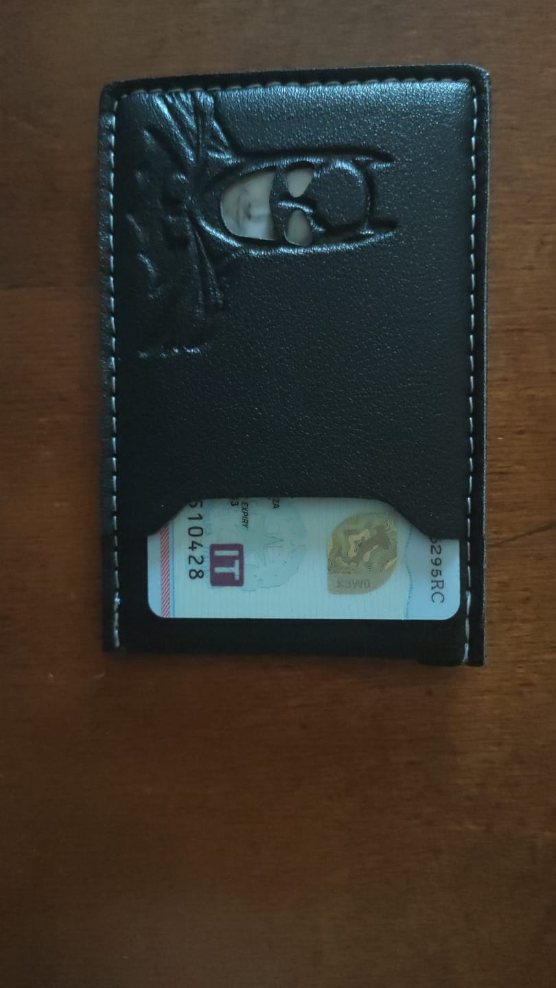 Customer photo review of Portafoglio di Batman