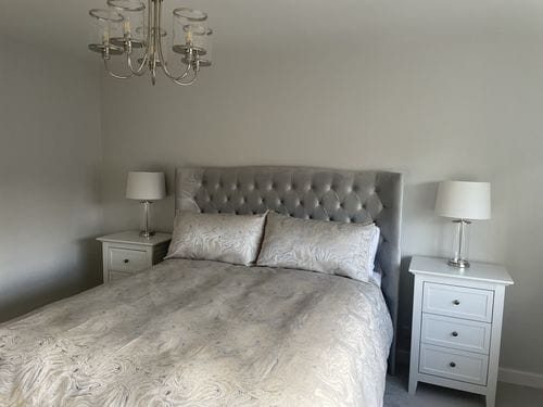Customer photo review of Stanhope Winged Divan Drawer Storage Bed
