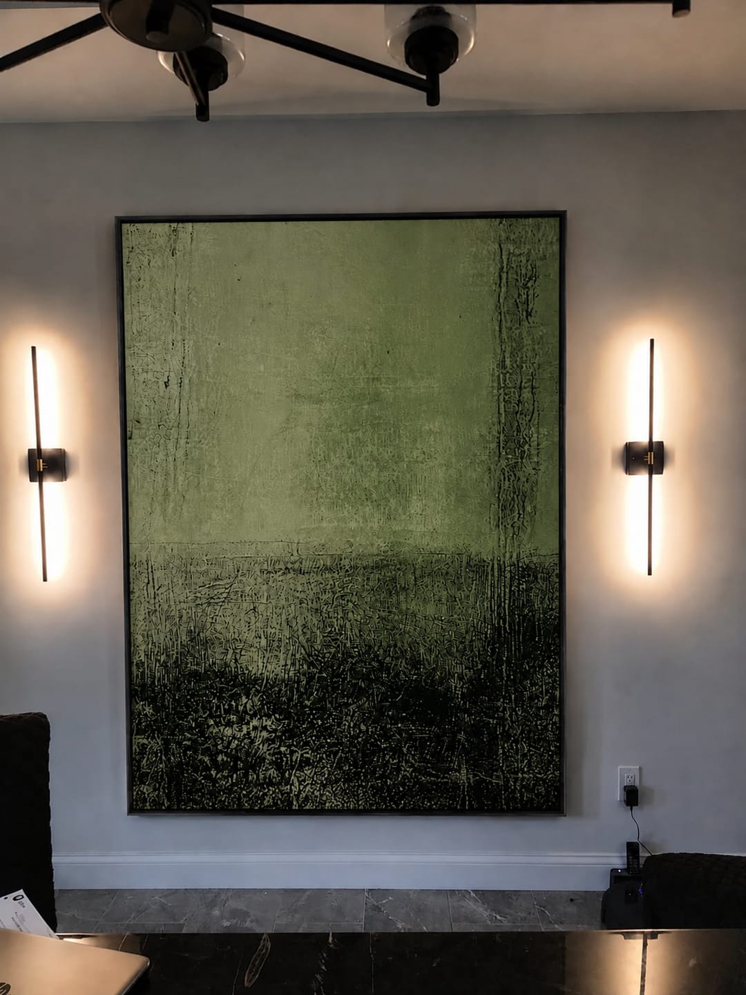 Customer photo review of Tableau Abstrait - Veil