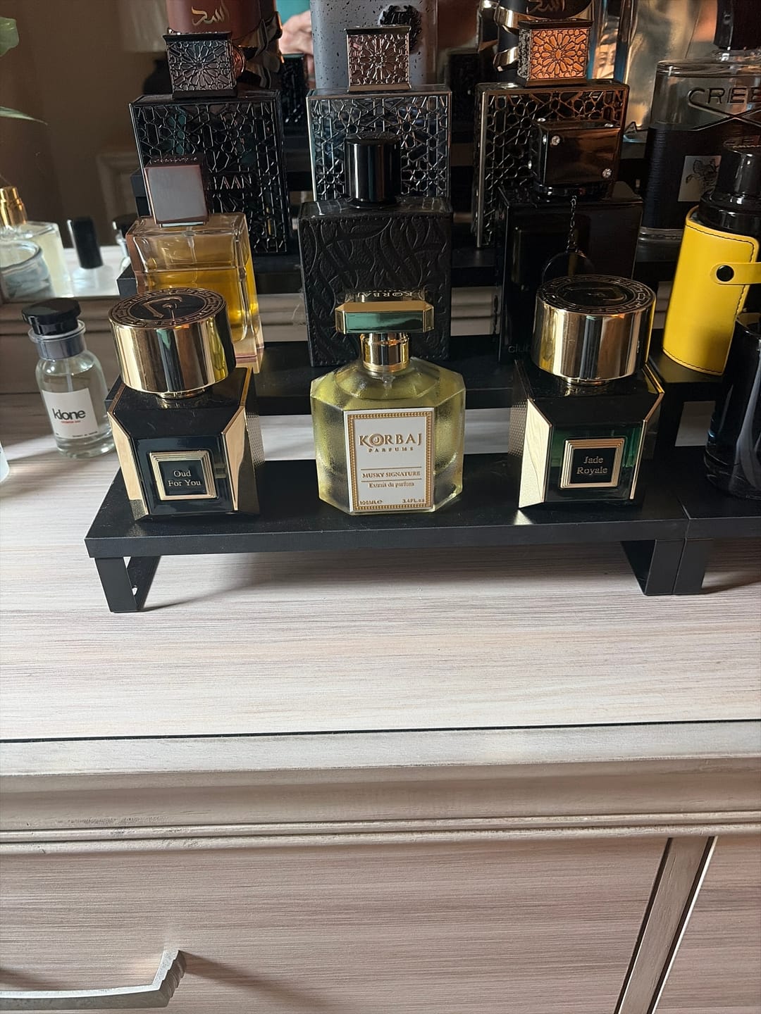 Customer photo review of Korbaj MUSKY SIGNATURE - Extrait de Parfum 100ml