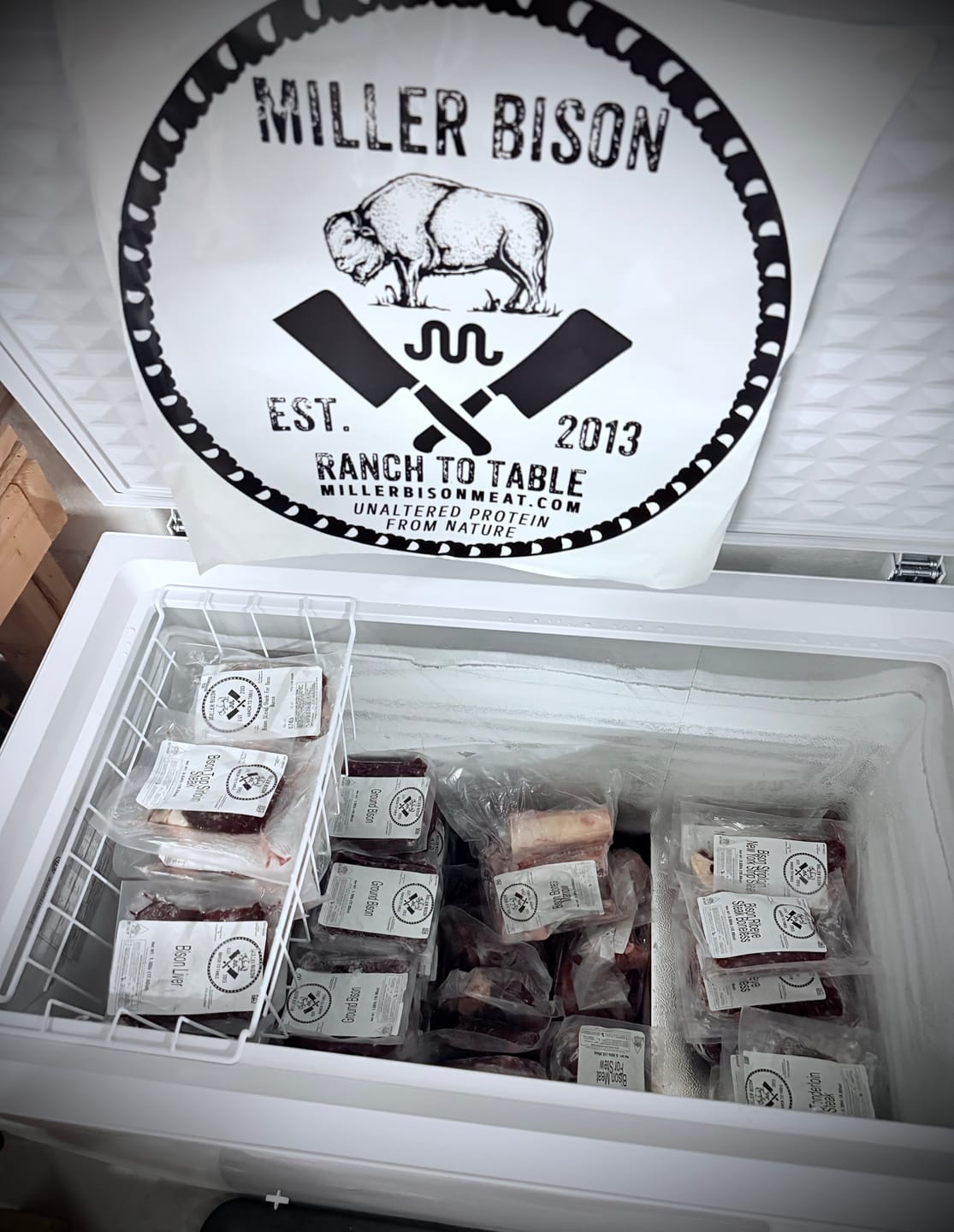 Customer photo review of 1/4 Bison With Free Freezer