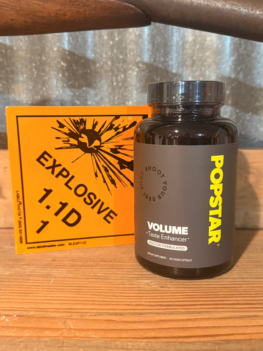 Customer photo review of Popstar Volume + Taste | 1 Month