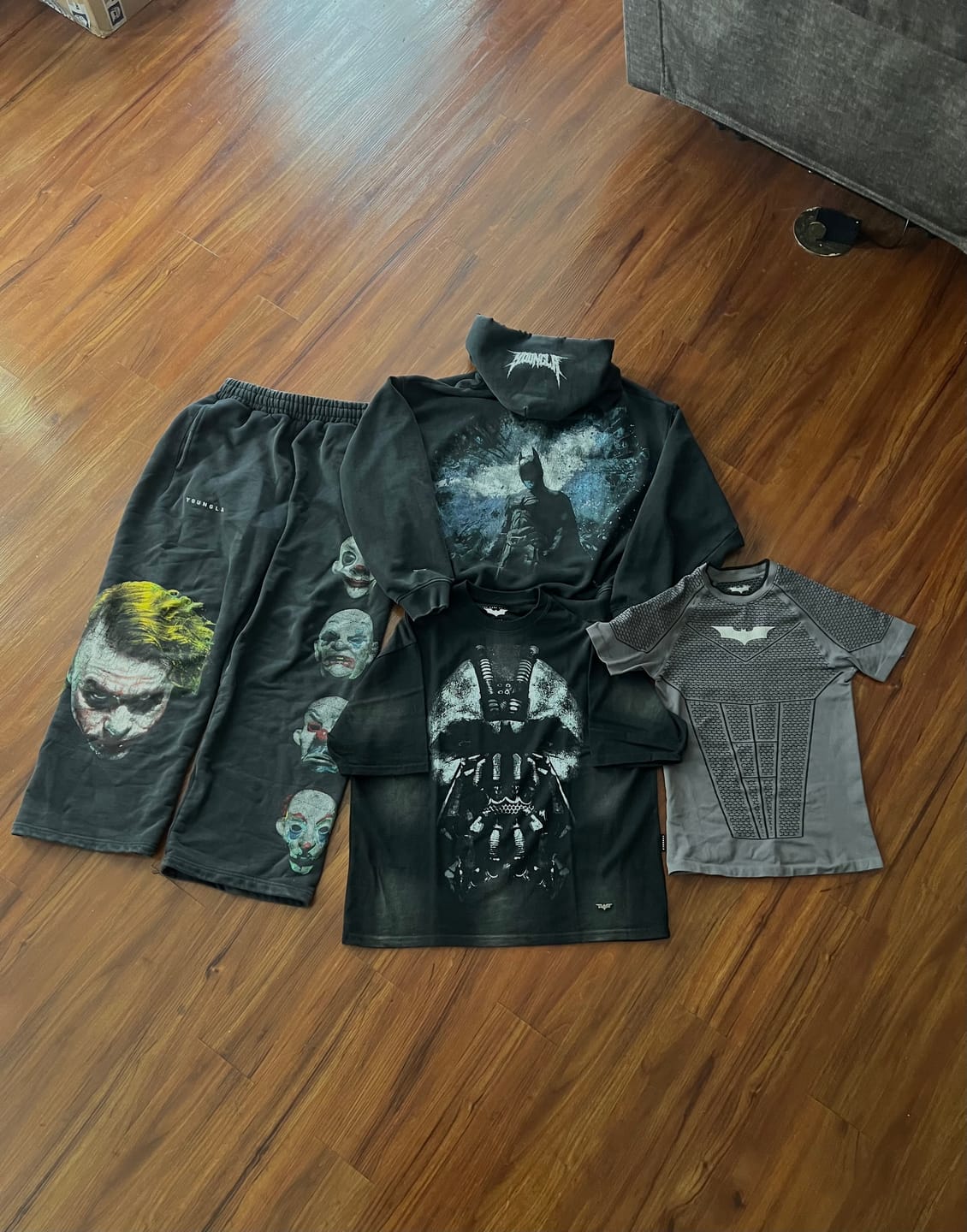 Customer photo review of 4254 - Batman Shadow Tees