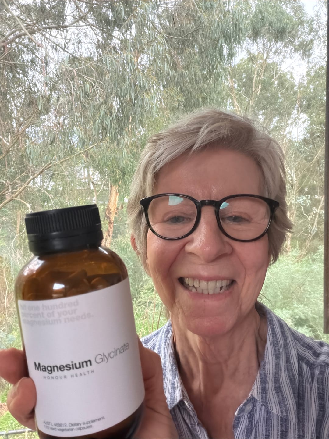 Customer photo review of Magnesium Glycinate (Pure & Unbuffered) - 110 Capsules