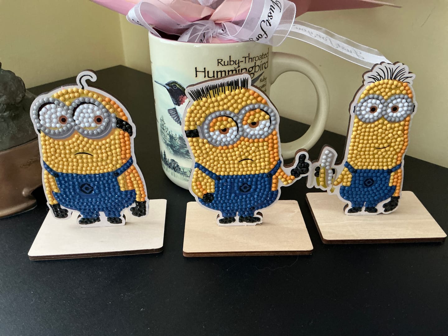 Customer photo review of Minion Gus Crystal Art Buddies Kit Minions Series 8