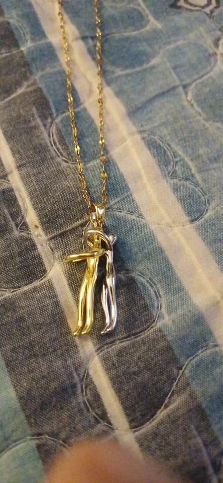 Customer photo review of The Forever Hug Necklace™