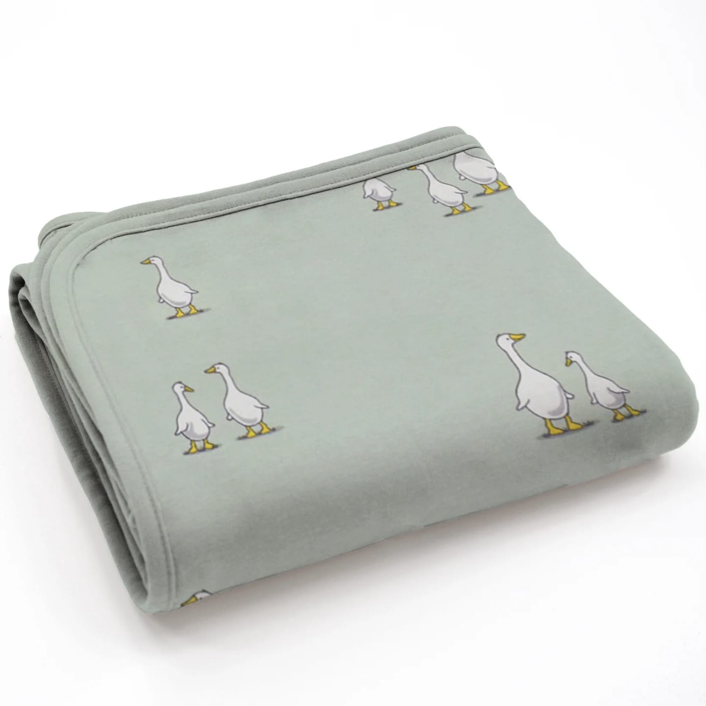 Customer photo review of Ecolino® Toddler Blanket, 100% Organic Cotton Blanket, 52.5" x 40", Goose
