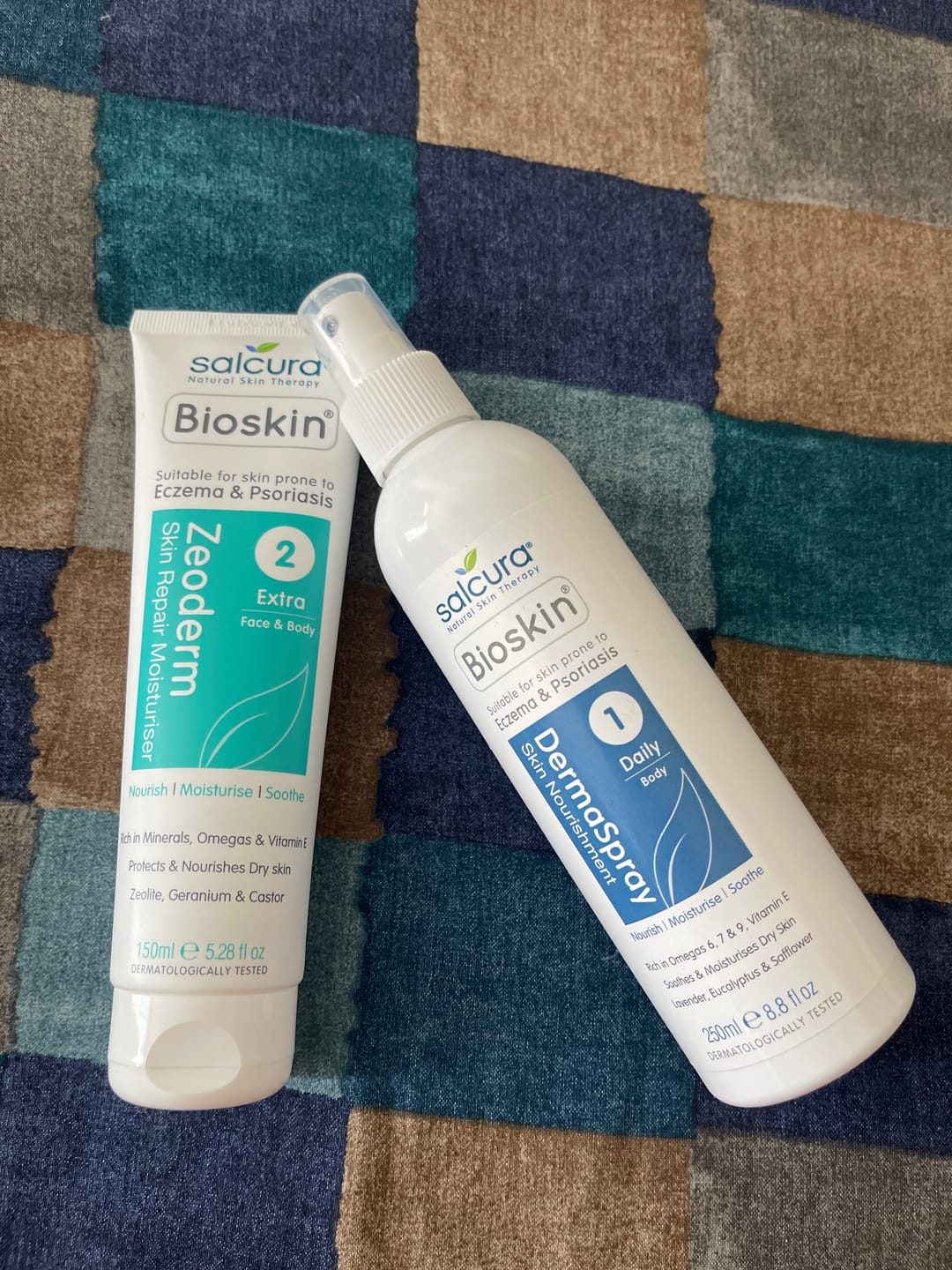 Customer photo review of Large Bioskin Duo Pack
