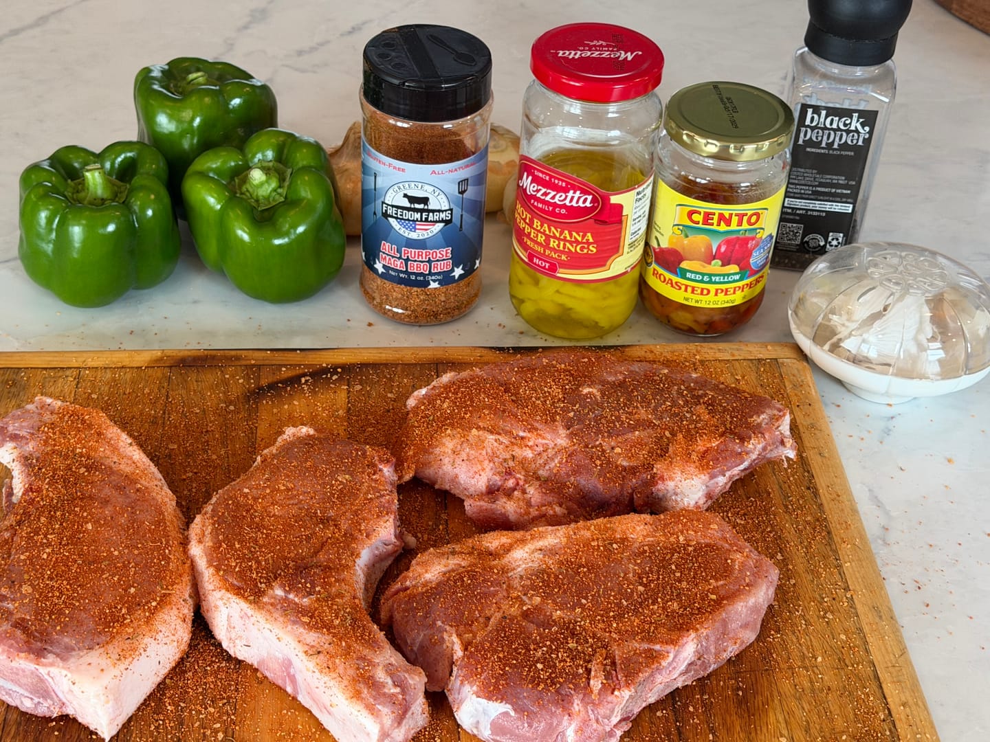 Customer photo review of PORK CHOPS