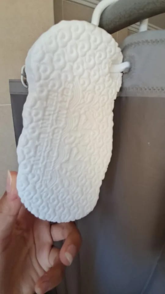 Customer photo review of Avorelio Gentle Exfoliating Bath Sponge