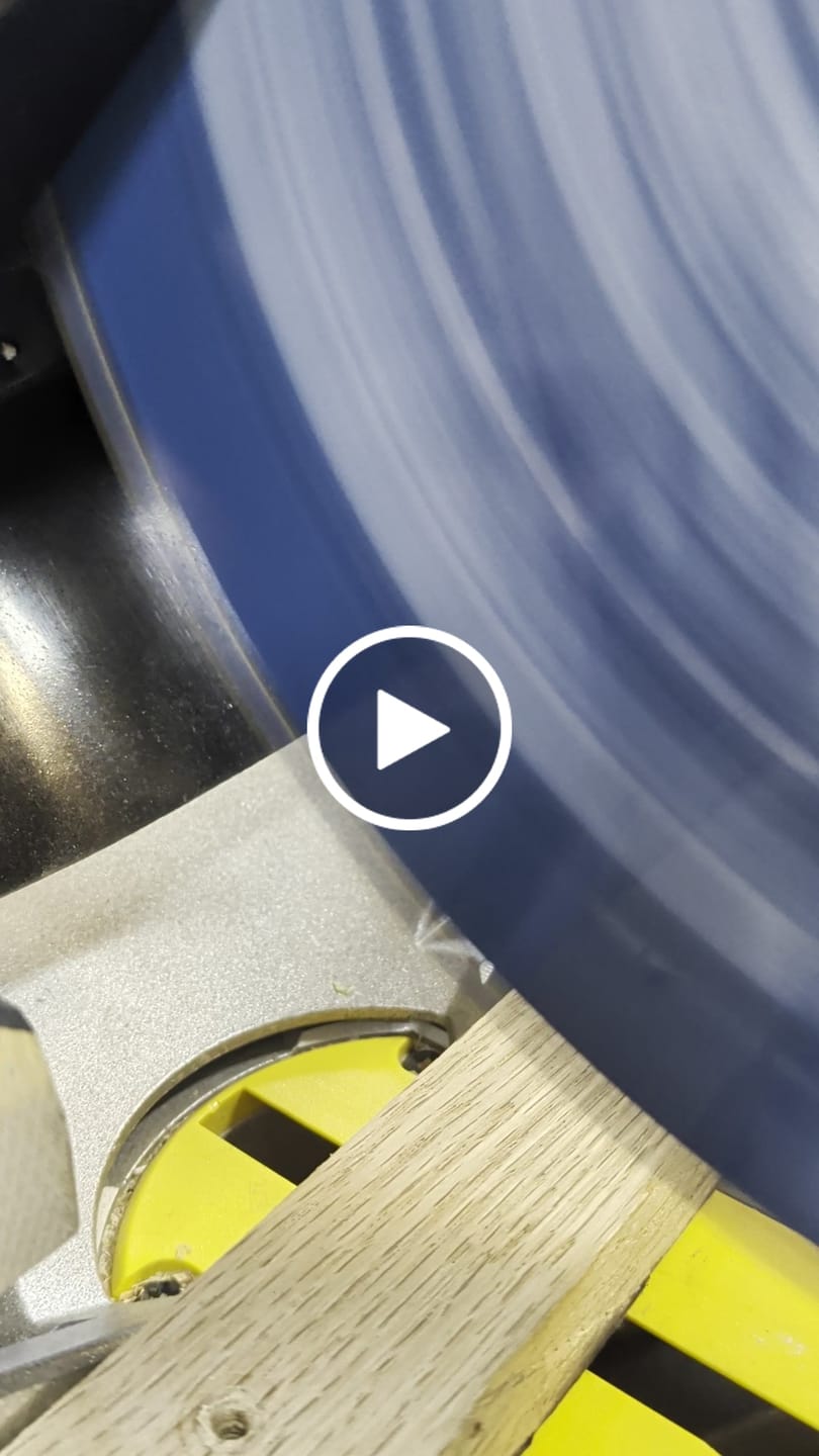 Customer video review of Dust Collection Chute for Dewalt DW715/716 12" Non-Sliding Miter Saw