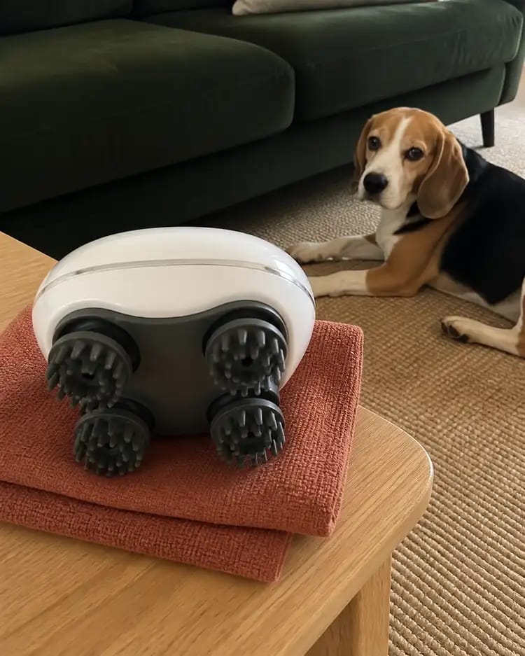Customer photo review of Viva Pet Spa Handheld Massager