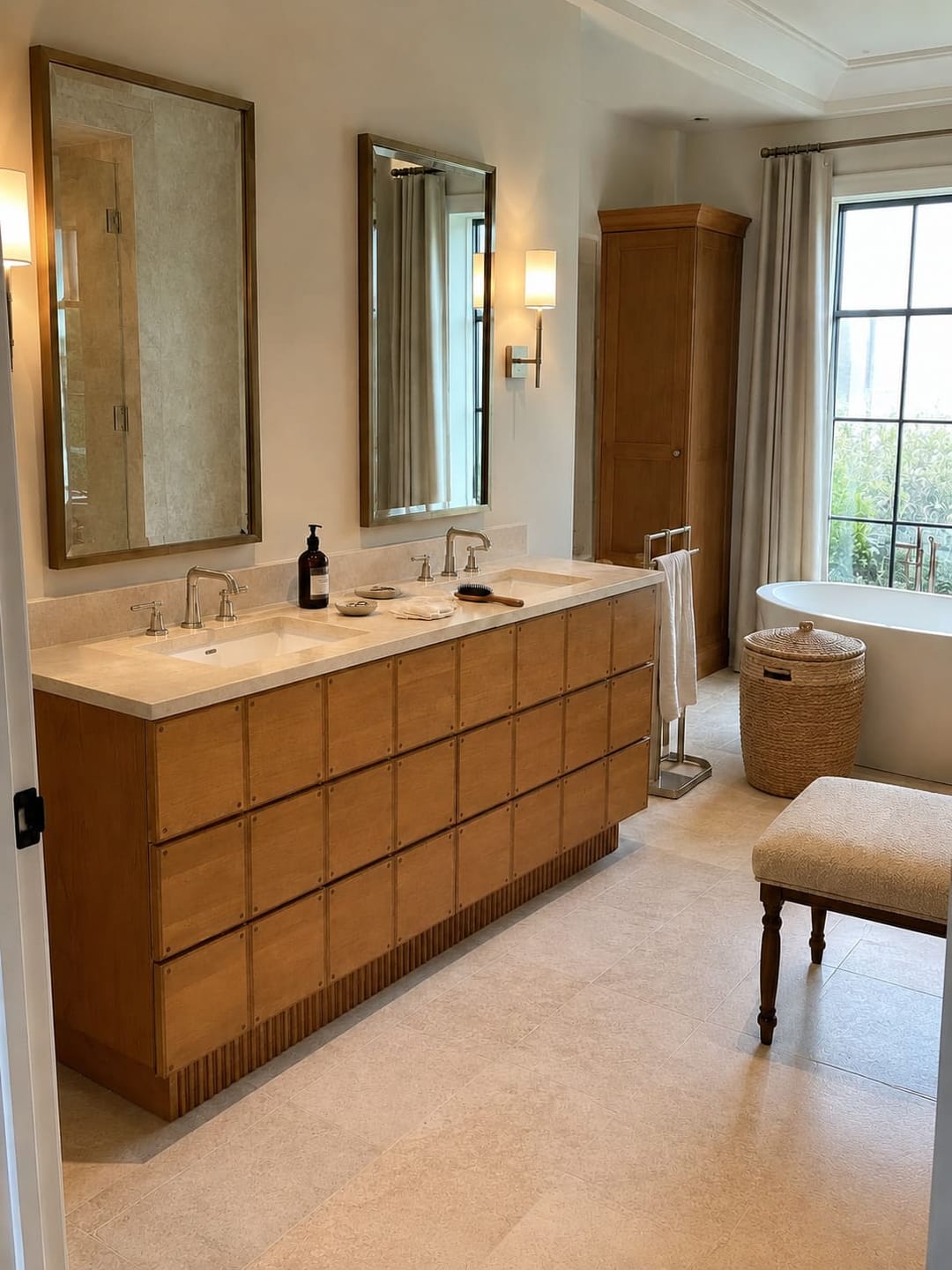 Customer photo review of Tavian Bath Vanity