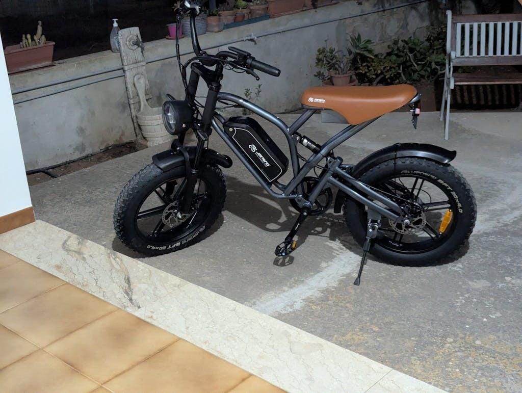 Customer photo review of JANSNO X50 Fat Tire Electric Bike