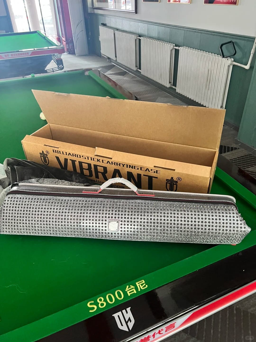Customer photo review of Lizard Loverat Series Cue Case 3B4S