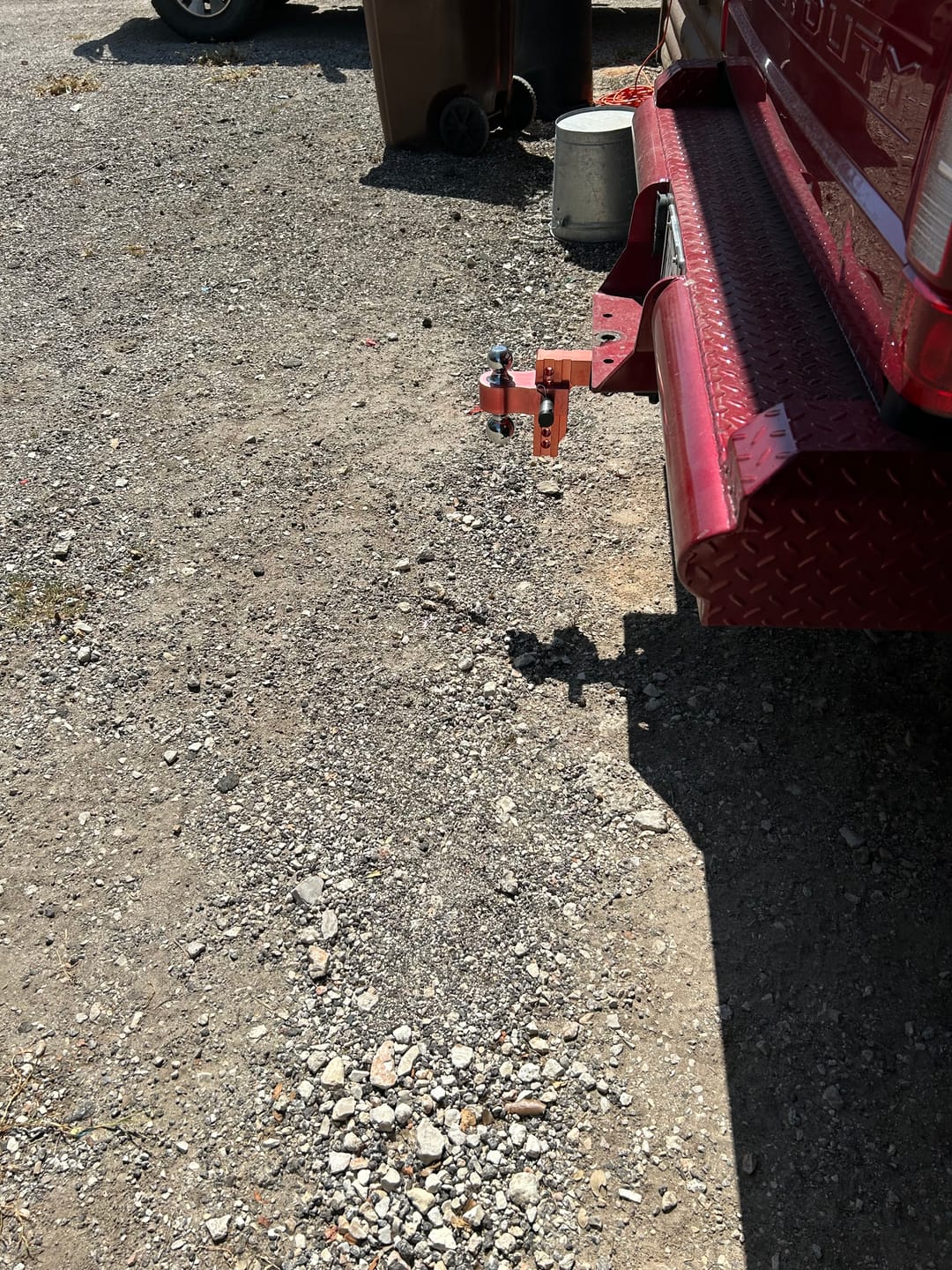 Customer photo review of BullBoulder Drop Hitch