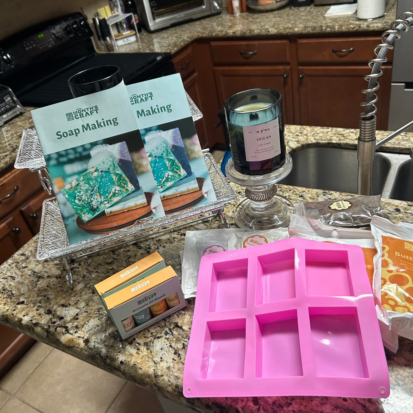 Customer photo review of This Month's Craft Creative Subscription Box