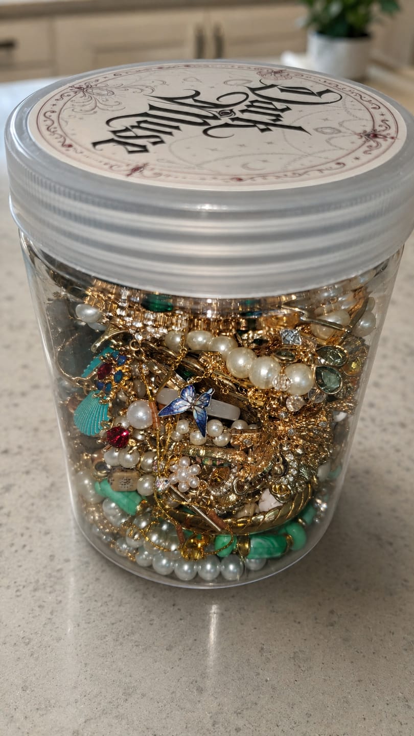 Customer photo review of Mystery Jewelry Jar