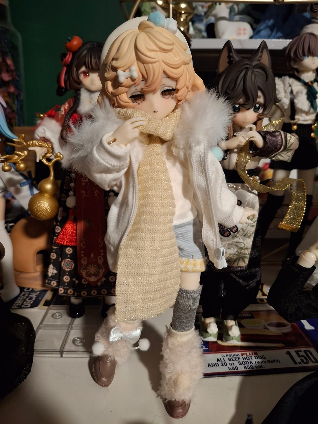 Customer photo review of Boxed Furry Series 1/8 Action Figure BJD Blind Box