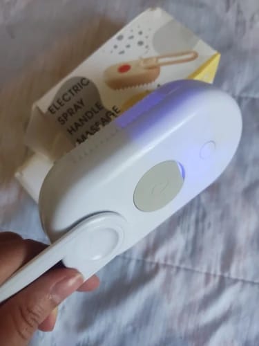 Customer photo review of Zovelta VaporBrush - Cepilla, masajea e hidrata