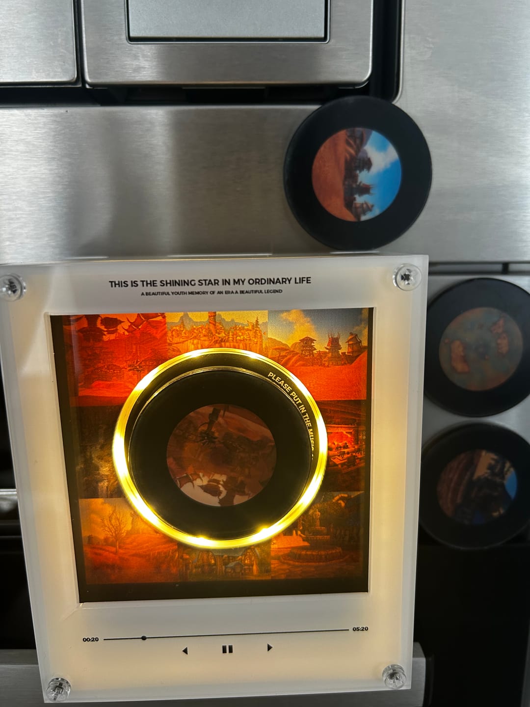 Customer photo review of RealmTunes™ Music Magnet