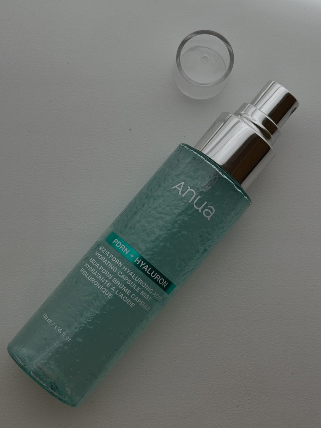 Customer photo review of Mitrinošs sprejs Anua PDRN Hyaluronic Acid Hydrating Capsule Mist