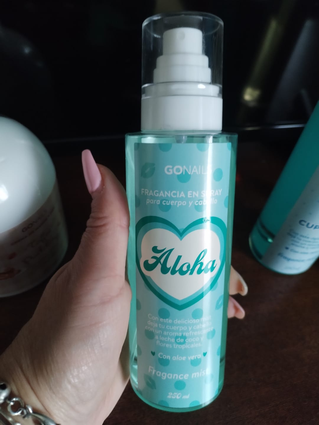 Customer photo review of Fragancia Corporal - Aloha