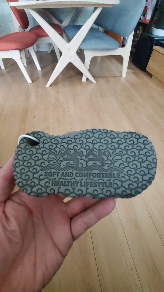 Customer photo review of Avorelio Gentle Exfoliating Bath Sponge