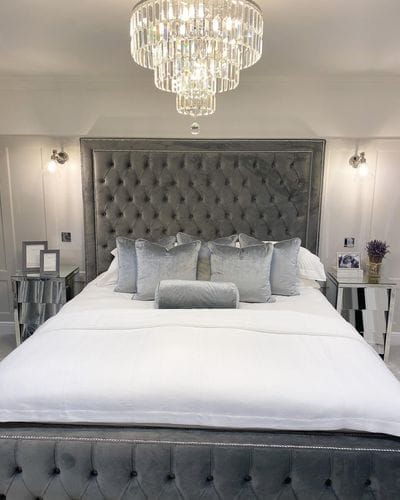 Customer photo review of Reagan Grand Elegance Bed