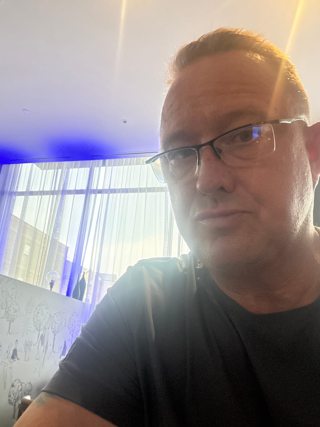 Customer photo review of Lumadux Anti Blue Light Glasses