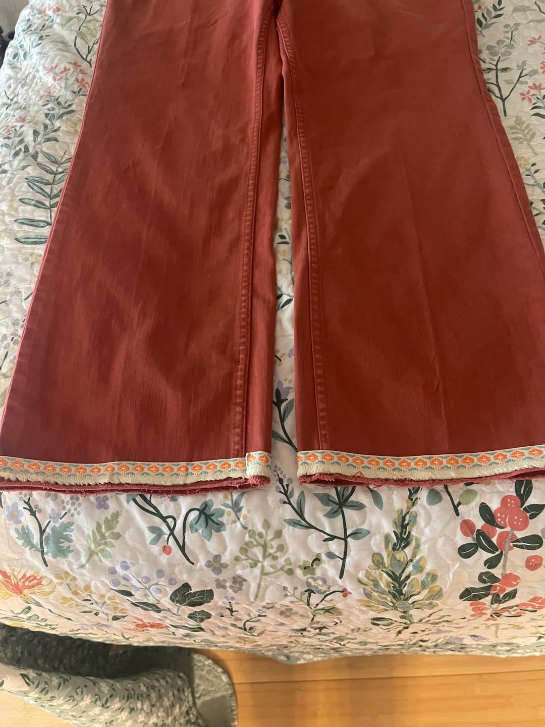 Customer photo review of Bailey 3/4" Iron-On Trim (Sold by the Yard)