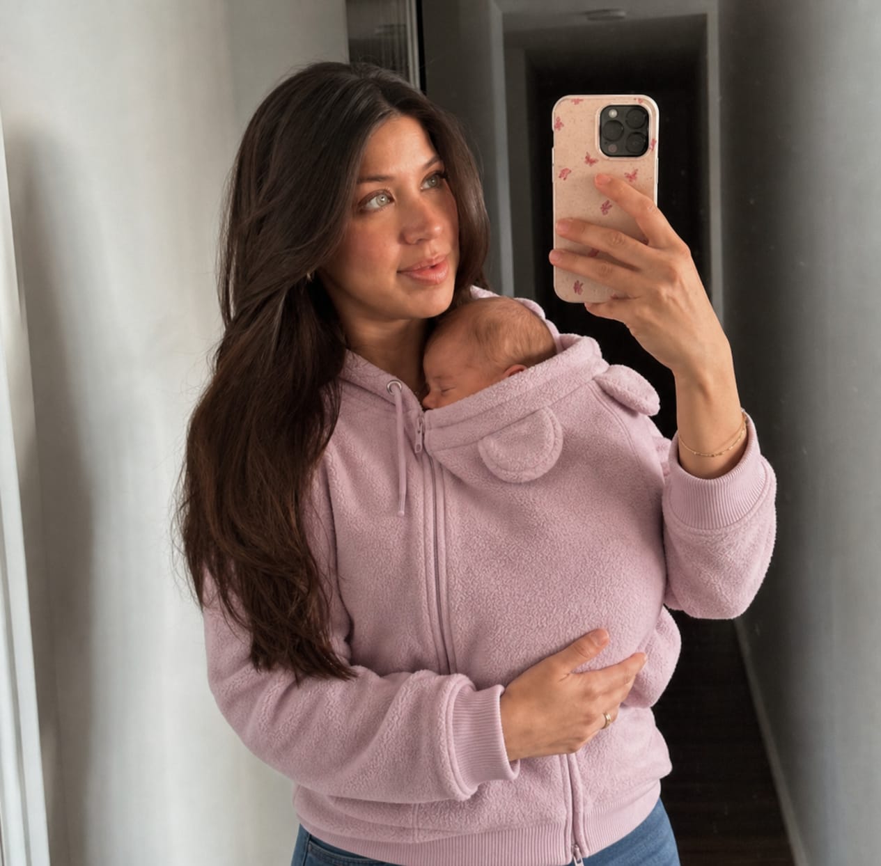 Customer photo review of Suéter maternal