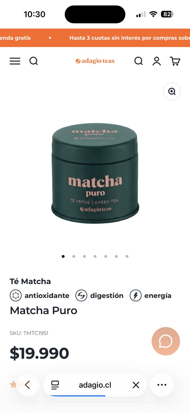 Customer photo review of Matcha Puro